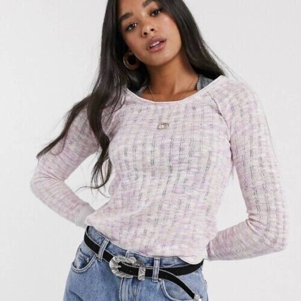 NEW Free People SPACED OUT Knit Top Size XS